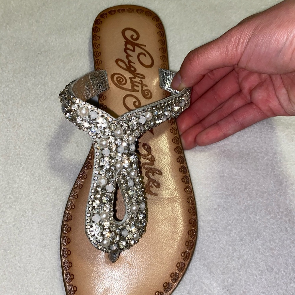 Sparkly Naughty Monkey Sandals